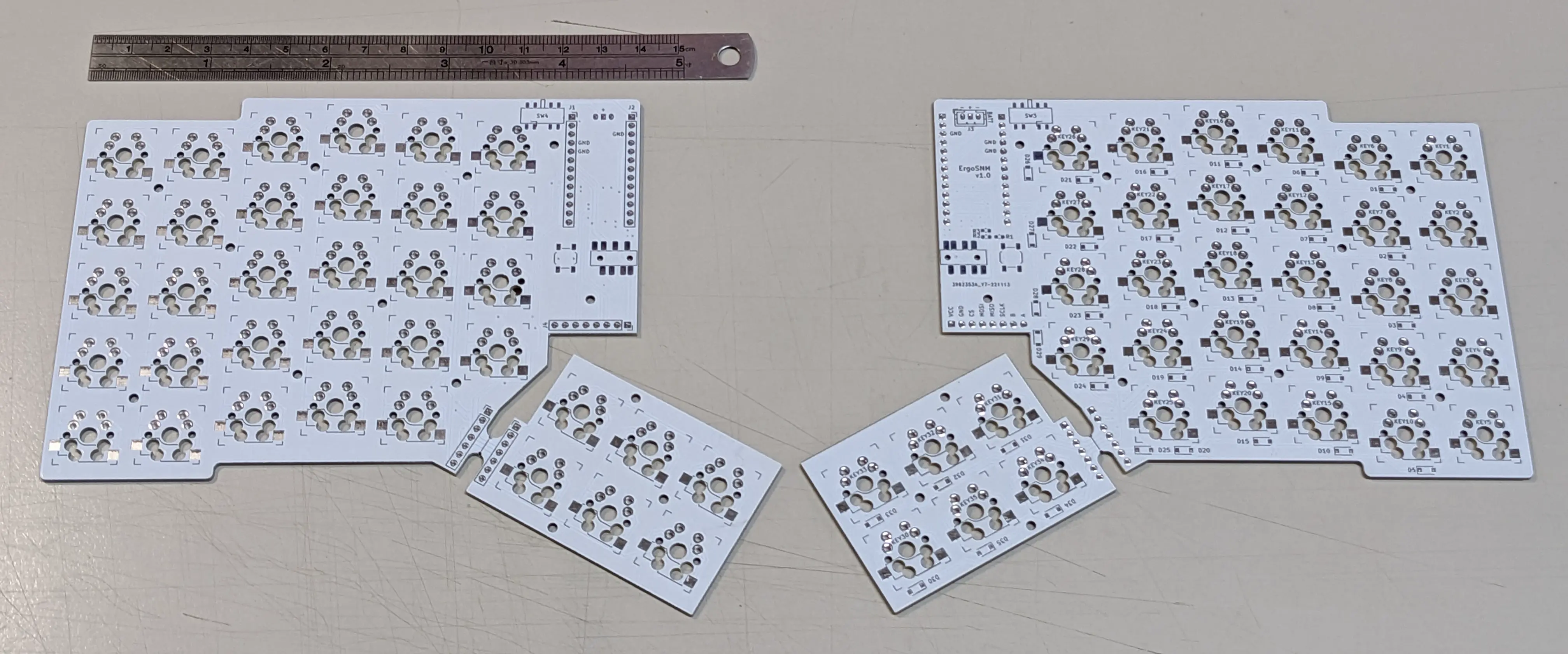 ErgoSNM v1.0 測試用 PCB