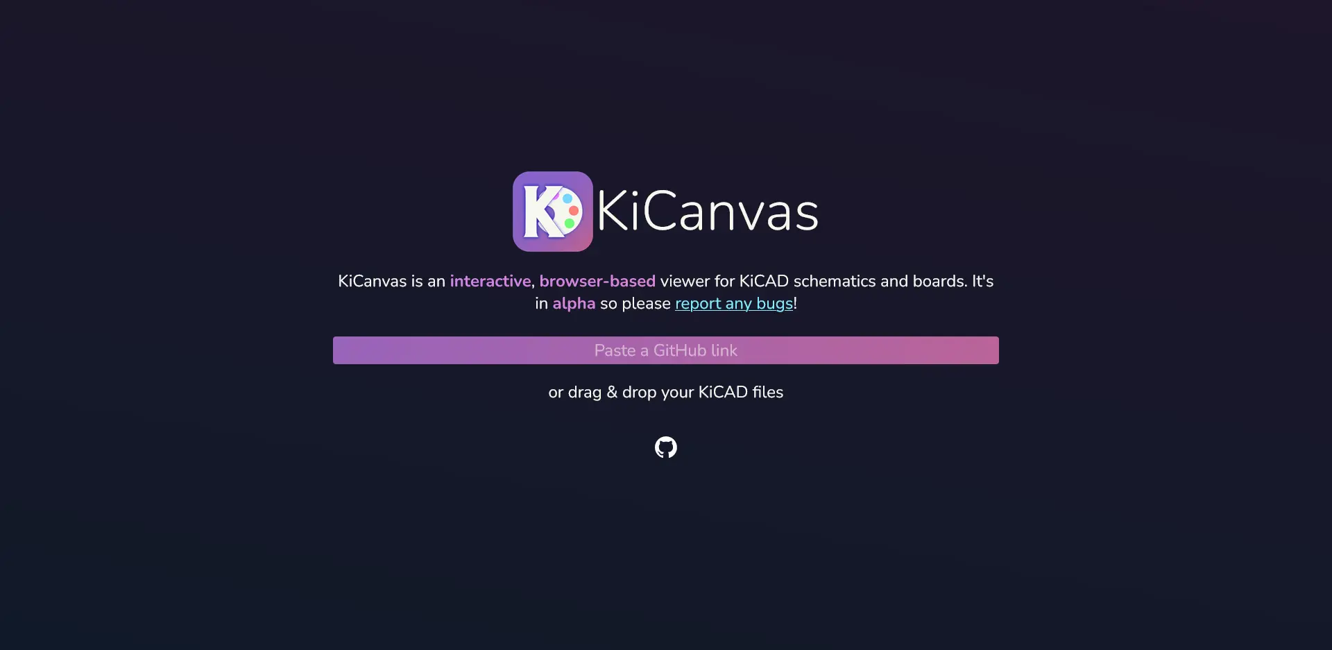 KiCanvas 主畫面